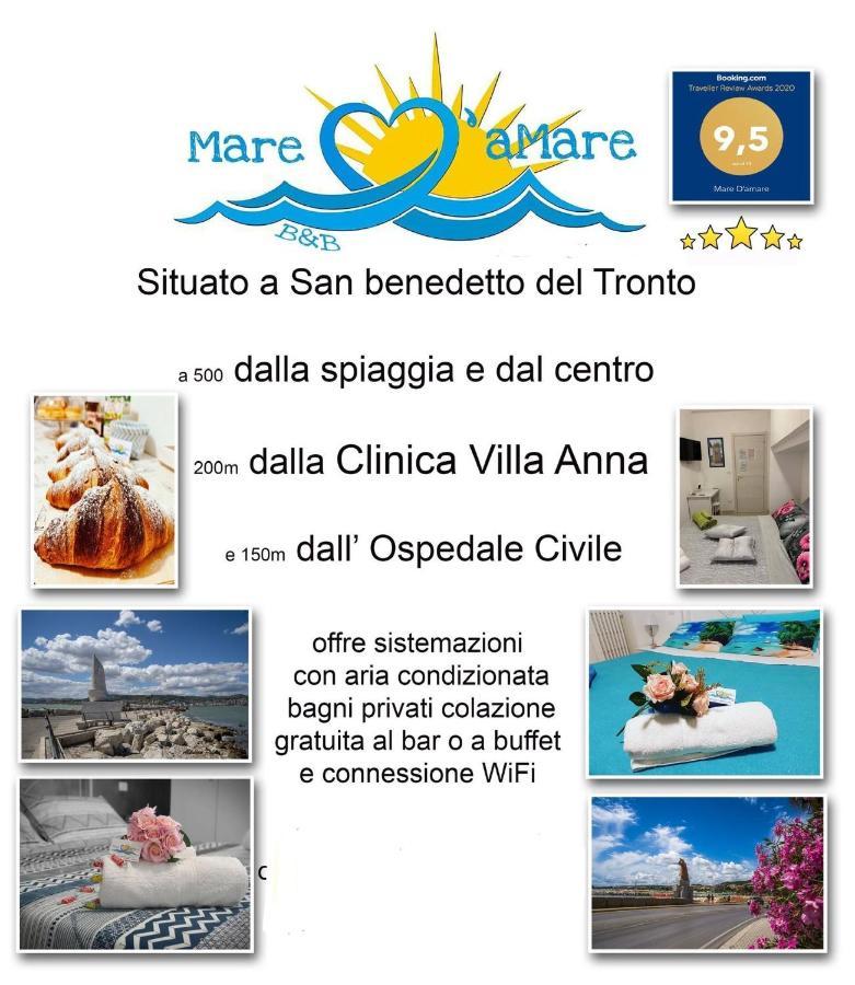 Mare D'Amare Bed & Breakfast San Benedetto del Tronto Bagian luar foto